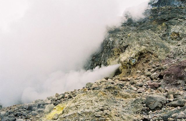 Вулкан Сибаяк (Северная Суматра)